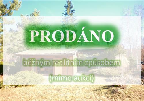 PRODÁNO (Běžným prodejem - bez aukce) Chata  s pozemkem, Chlumec